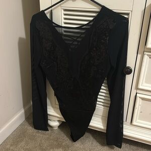 Shimmery Boutique Bottysuit!